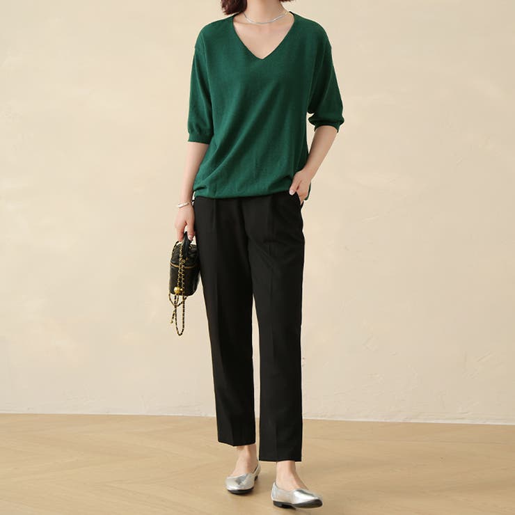 サマーニット レディース 半袖 | Doux Belle  | 詳細画像22 