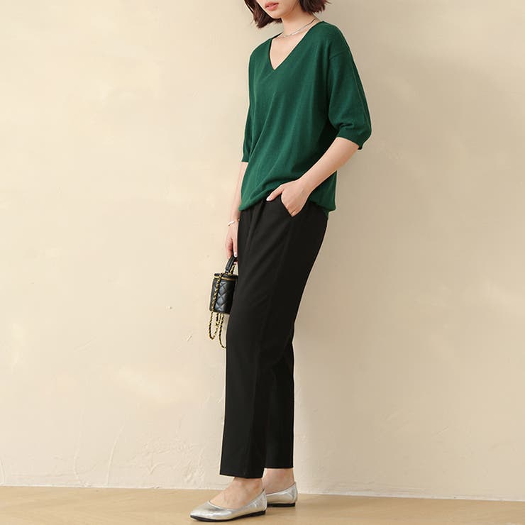 サマーニット レディース 半袖 | Doux Belle  | 詳細画像23 