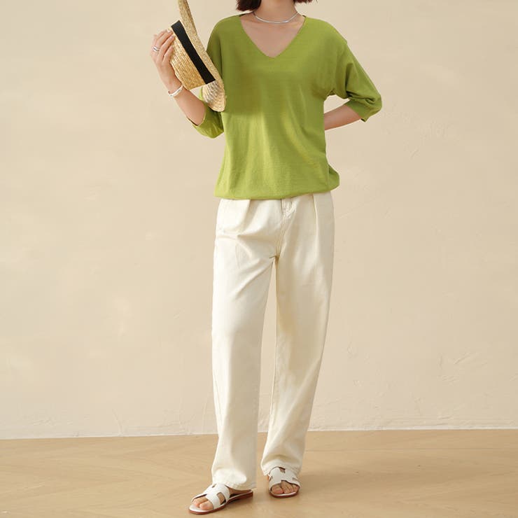 サマーニット レディース 半袖 | Doux Belle  | 詳細画像41 