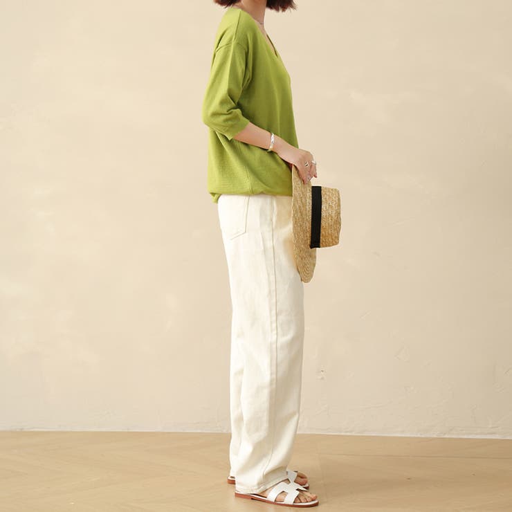 サマーニット レディース 半袖 | Doux Belle  | 詳細画像42 