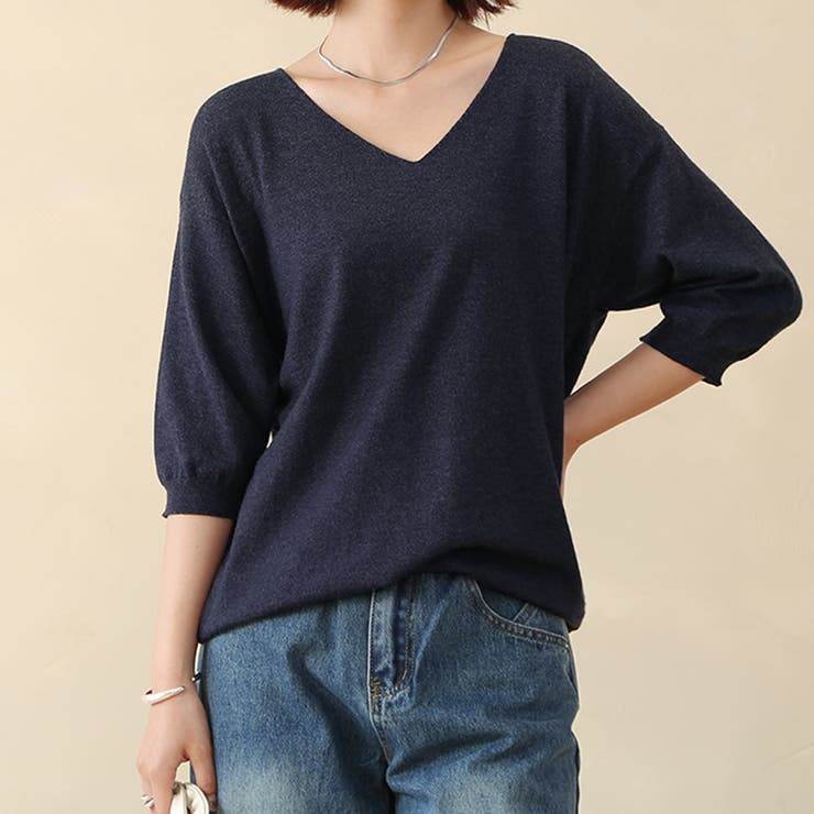 サマーニット レディース 半袖 | Doux Belle  | 詳細画像44 