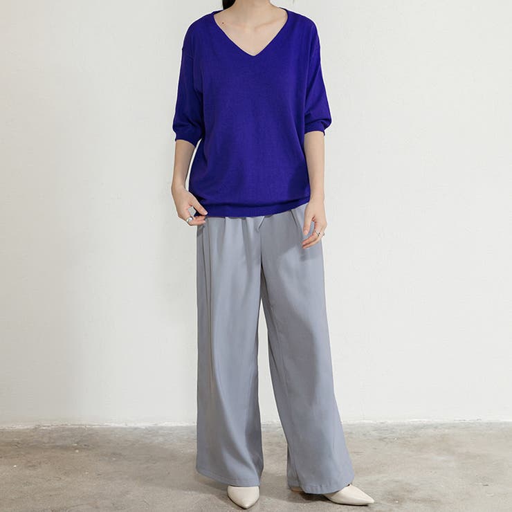 サマーニット レディース 半袖 | Doux Belle  | 詳細画像55 