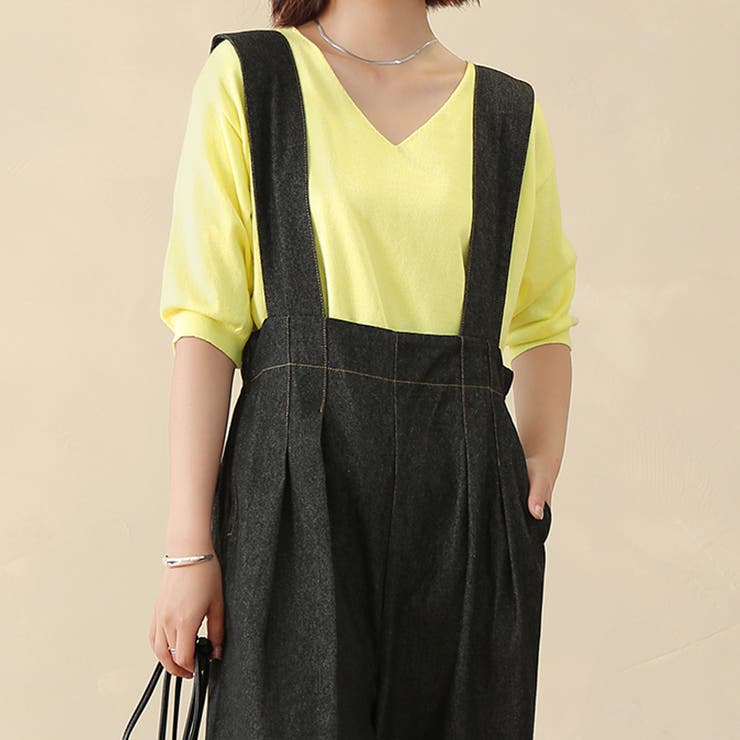 レモン | サマーニット レディース 半袖 | Doux Belle 