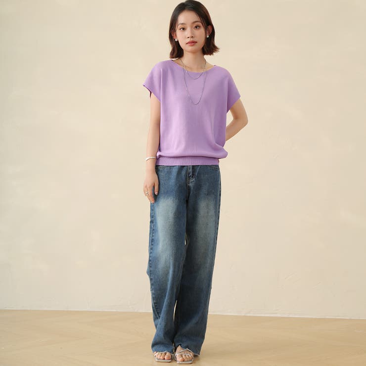 夏新作 サマーニット レディース | Doux Belle  | 詳細画像10 