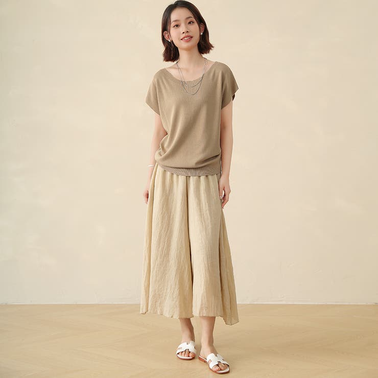 夏新作 サマーニット レディース | Doux Belle  | 詳細画像12 