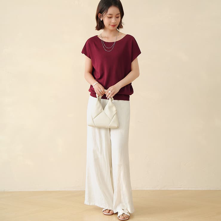 夏新作 サマーニット レディース | Doux Belle  | 詳細画像21 