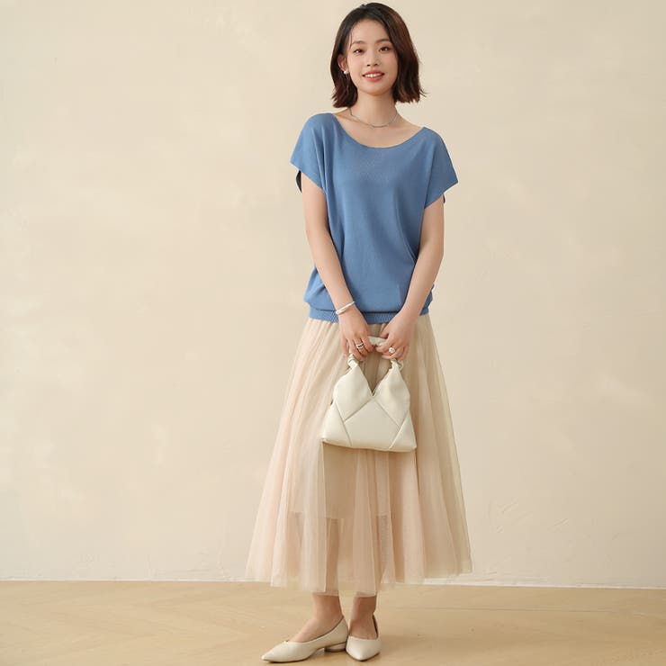 夏新作 サマーニット レディース | Doux Belle  | 詳細画像4 