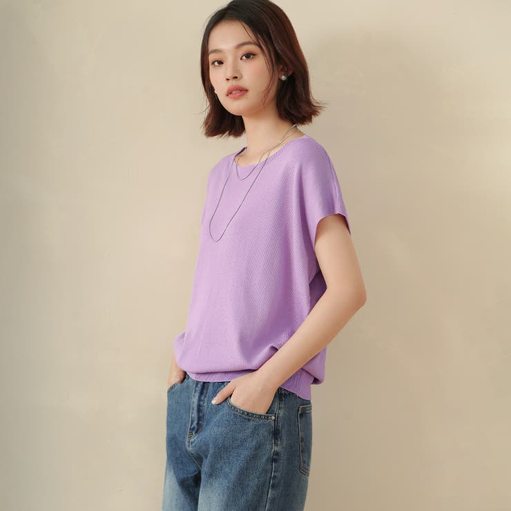 夏新作 サマーニット レディース | Doux Belle  | 詳細画像9 