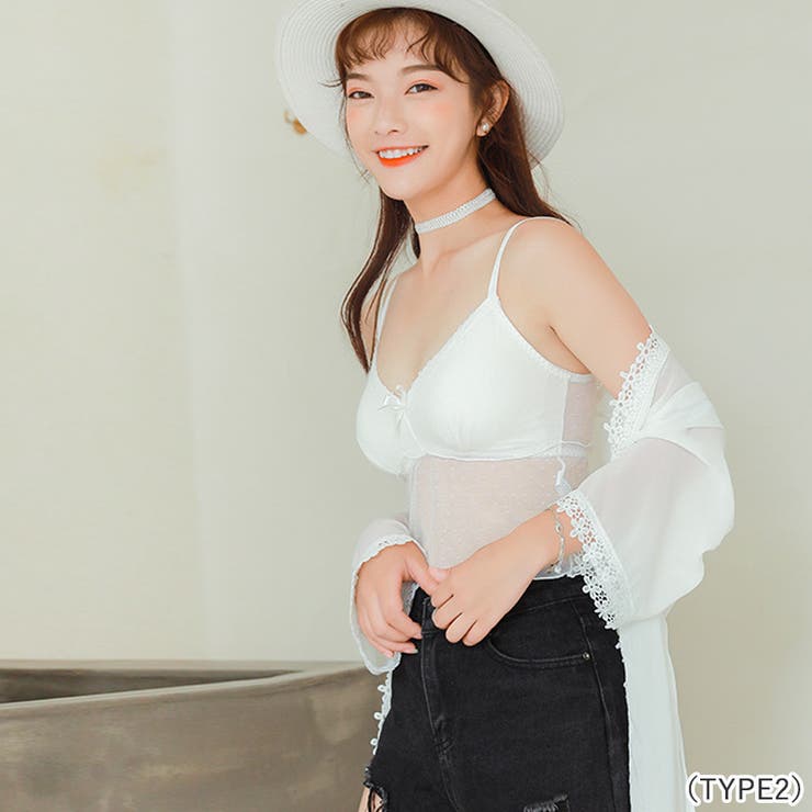 おしゃれ キャミソール レース | Doux Belle  | 詳細画像13 