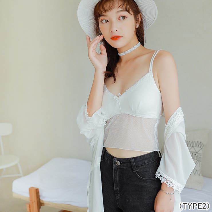 おしゃれ キャミソール レース | Doux Belle  | 詳細画像15 