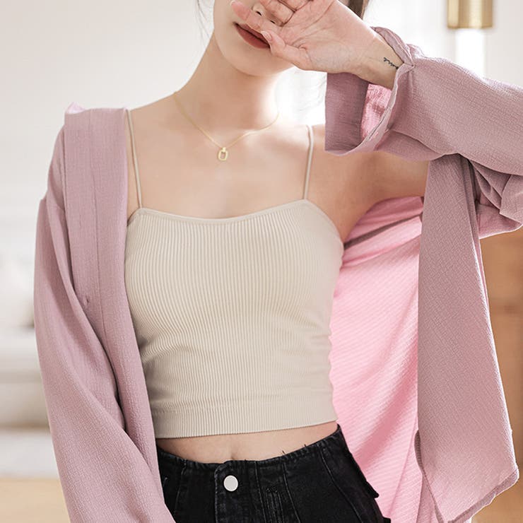 キャミソール インナー ニットキャミソール[品番：DBLW0001313]｜Doux