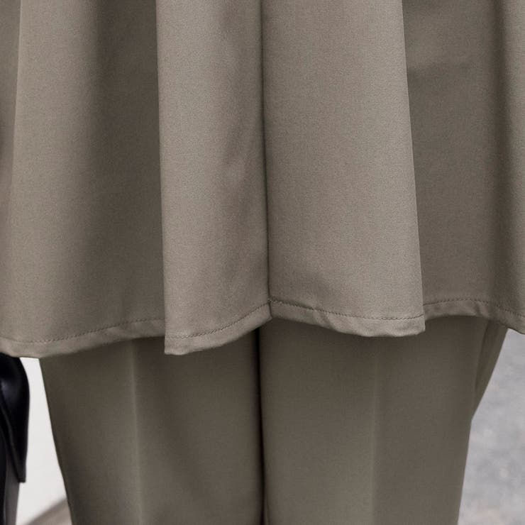 ペプラムシルエット ボタン付き ラウンドネック | Doux Belle  | 詳細画像24 