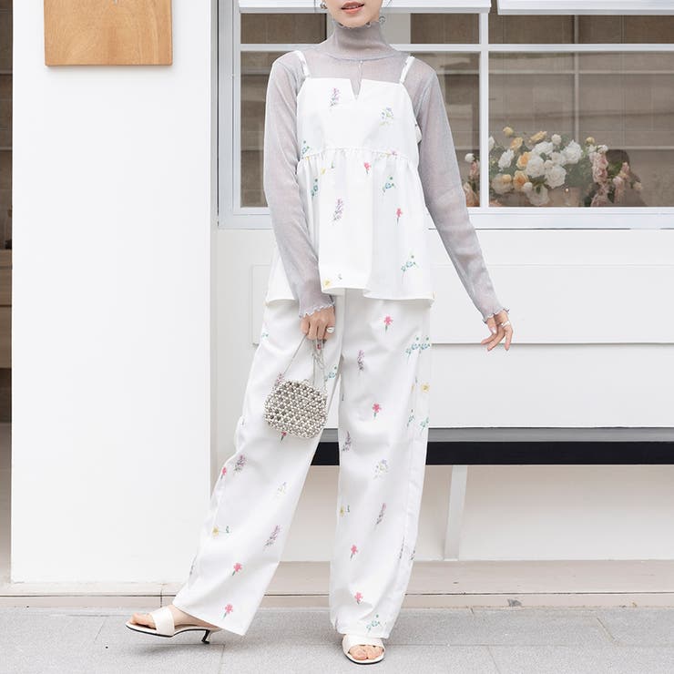 花柄キャミビスチェ | Doux Belle  | 詳細画像11 