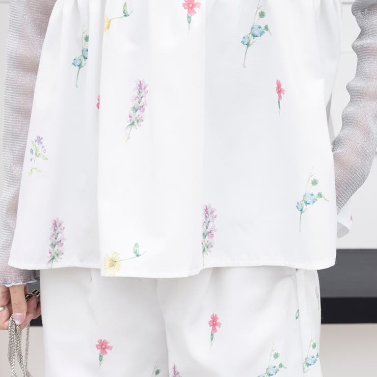 花柄キャミビスチェ | Doux Belle  | 詳細画像15 