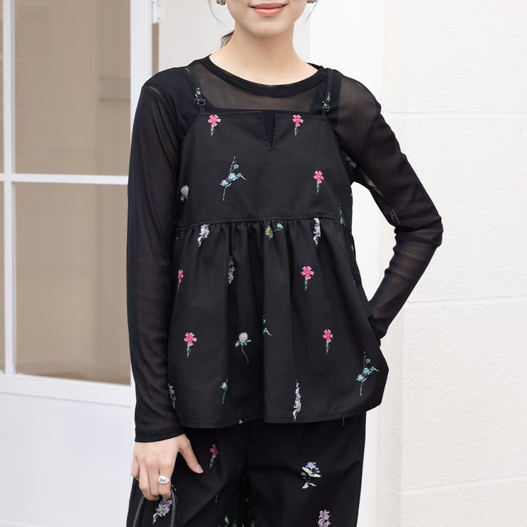 花柄キャミビスチェ | Doux Belle  | 詳細画像2 