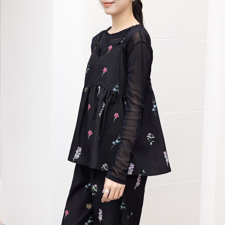 花柄キャミビスチェ | Doux Belle  | 詳細画像3 