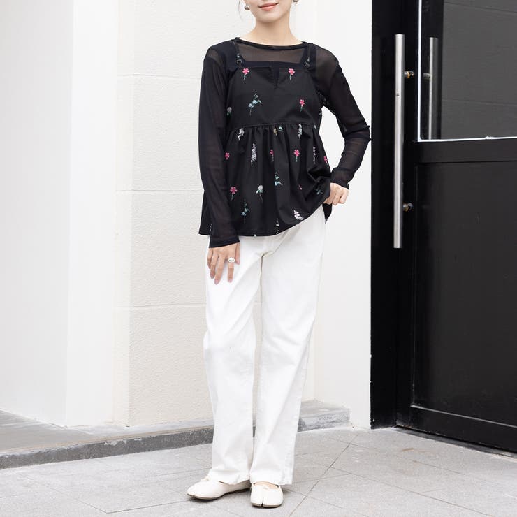 花柄キャミビスチェ | Doux Belle  | 詳細画像6 