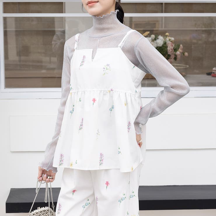 花柄キャミビスチェ | Doux Belle  | 詳細画像7 