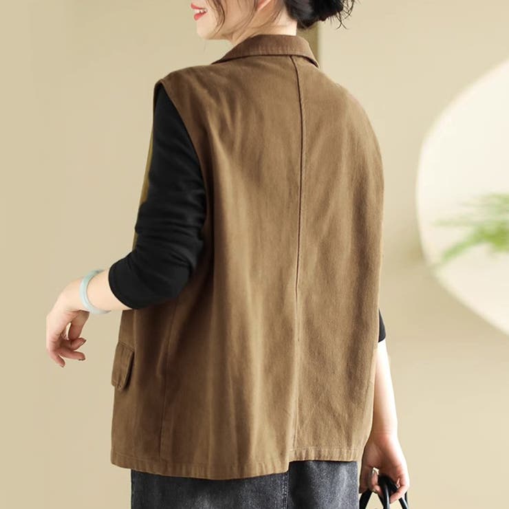 テーラード風ベスト | Doux Belle  | 詳細画像2 