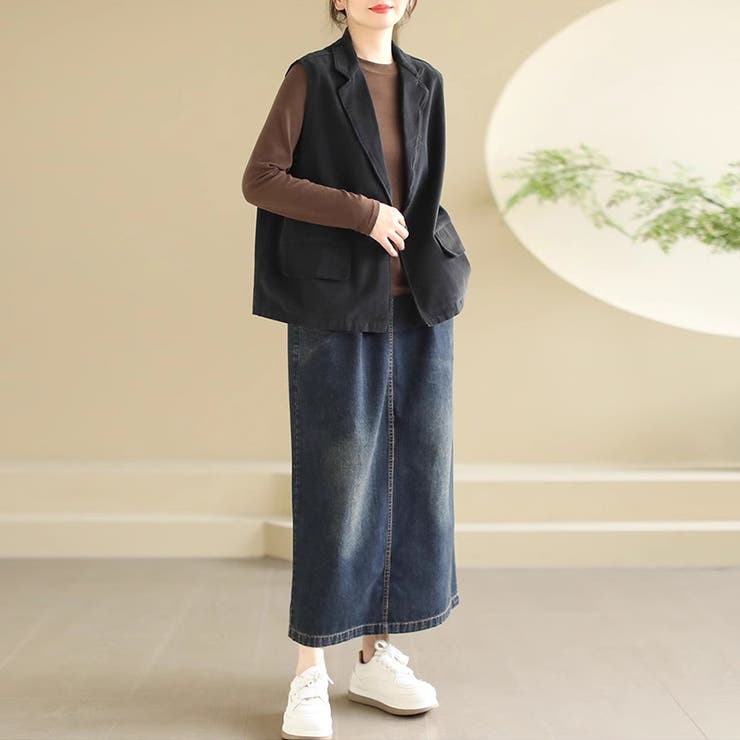 テーラード風ベスト | Doux Belle  | 詳細画像8 