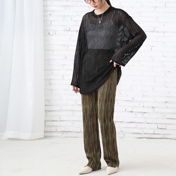 長袖トップス 透け 女性 | Doux Belle  | 詳細画像11 