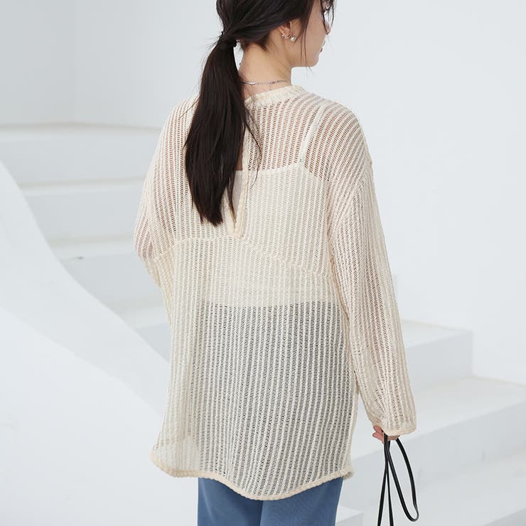 長袖トップス 透け 女性 | Doux Belle  | 詳細画像2 