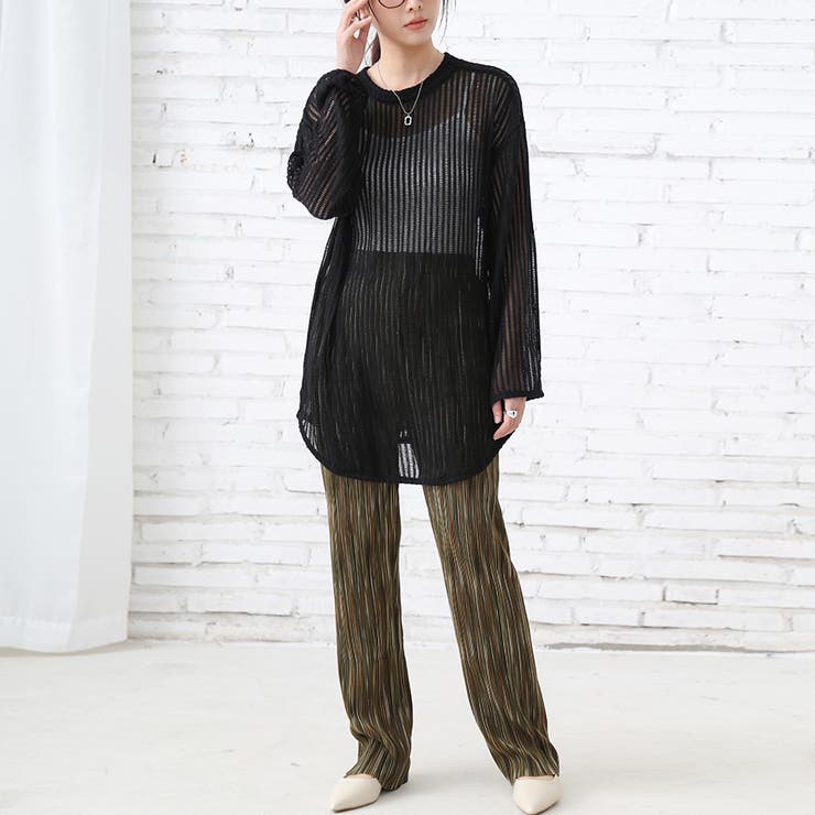 長袖トップス 透け 女性 | Doux Belle  | 詳細画像9 