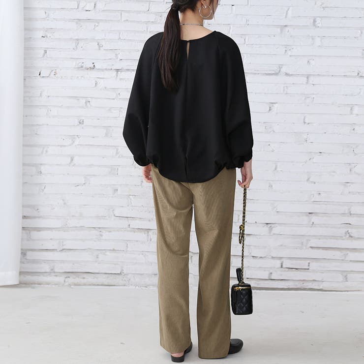 長袖トップス 体型カバー 無地 | Doux Belle  | 詳細画像25 