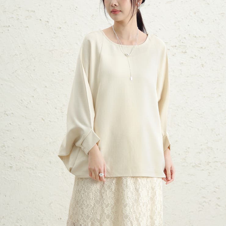 長袖トップス 体型カバー 無地 | Doux Belle  | 詳細画像4 