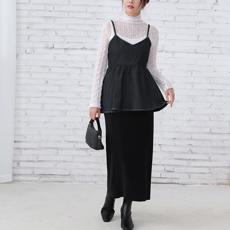 ノースリーブ デニム トップス | Doux Belle  | 詳細画像10 