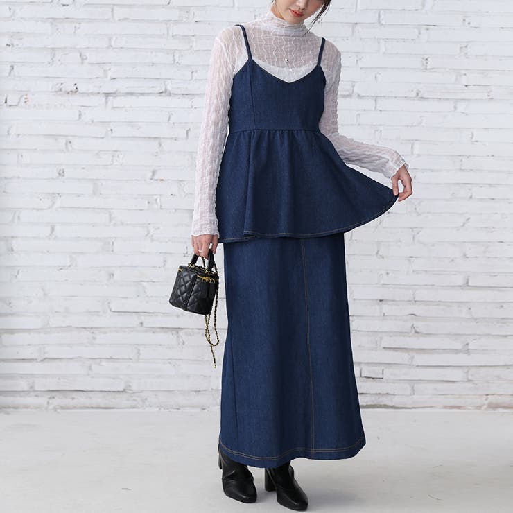 ノースリーブ デニム トップス | Doux Belle  | 詳細画像15 