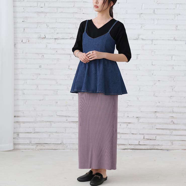 ノースリーブ デニム トップス | Doux Belle  | 詳細画像21 