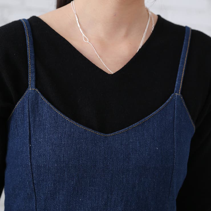 ノースリーブ デニム トップス | Doux Belle  | 詳細画像23 