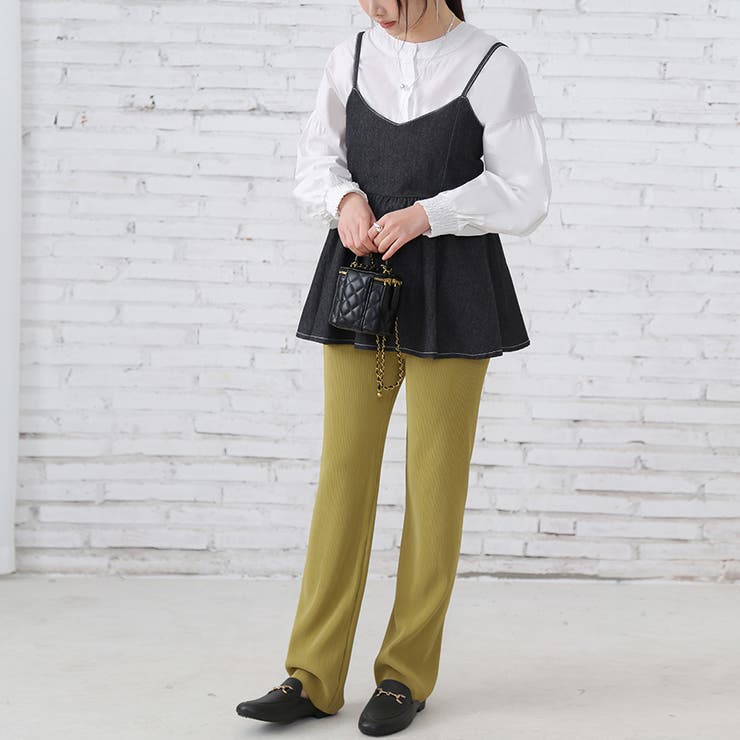 ノースリーブ デニム トップス | Doux Belle  | 詳細画像3 