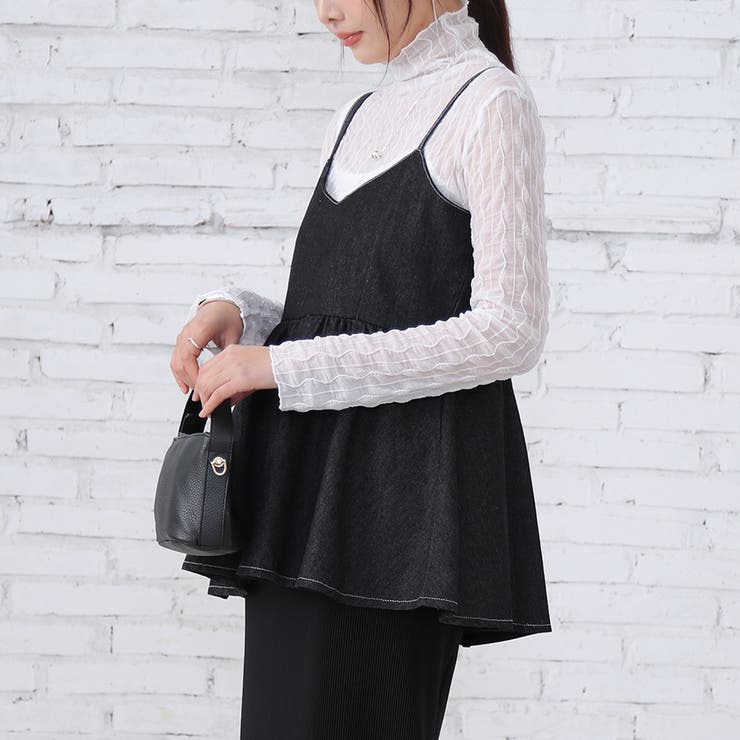 ノースリーブ デニム トップス | Doux Belle  | 詳細画像8 