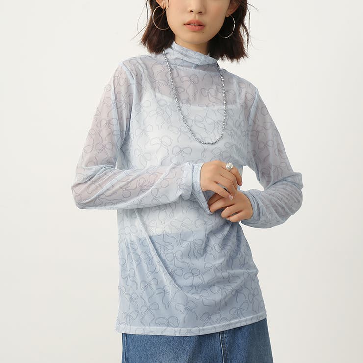 トップス カットソー 透け感 | Doux Belle  | 詳細画像1 