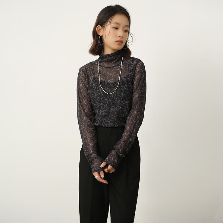 トップス カットソー 透け感 | Doux Belle  | 詳細画像16 