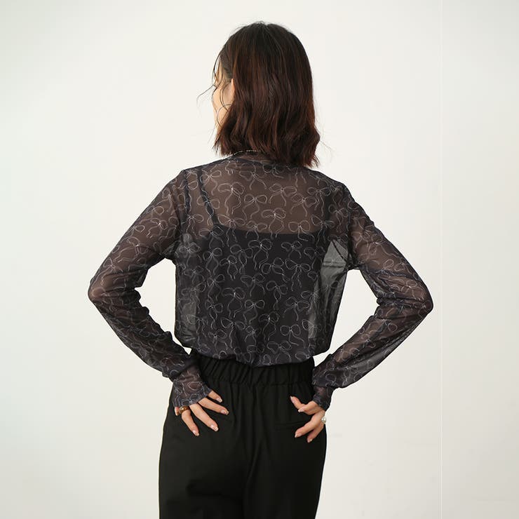 トップス カットソー 透け感 | Doux Belle  | 詳細画像18 