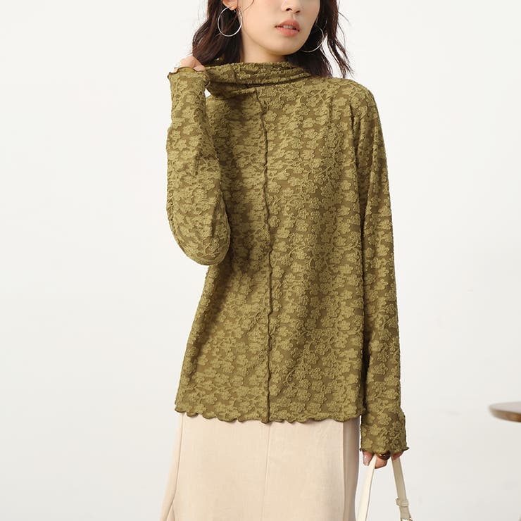 トップス カットソー 総柄 | Doux Belle  | 詳細画像1 