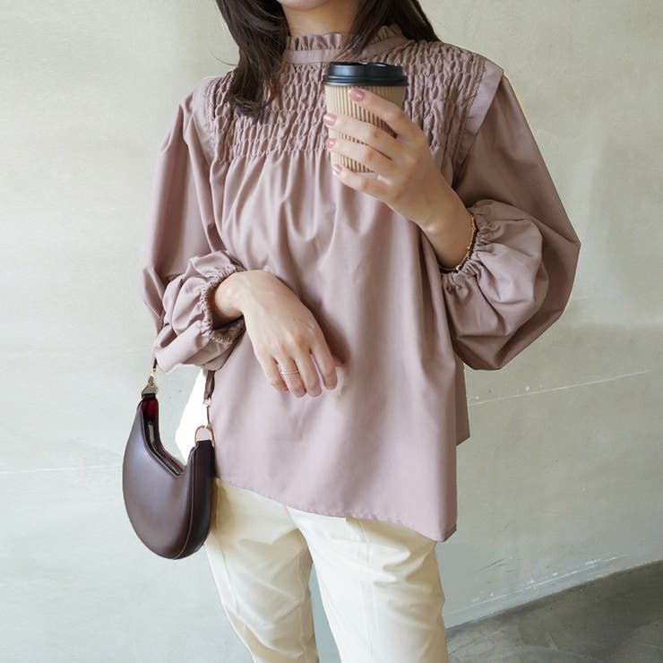 Instagramで大人気！ ぽわん袖 ギャザー | Doux Belle  | 詳細画像6 