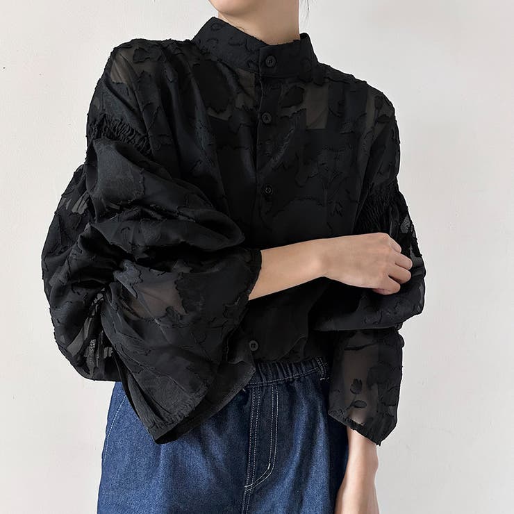 ベルスリーブシアーブラウス | Doux Belle  | 詳細画像17 