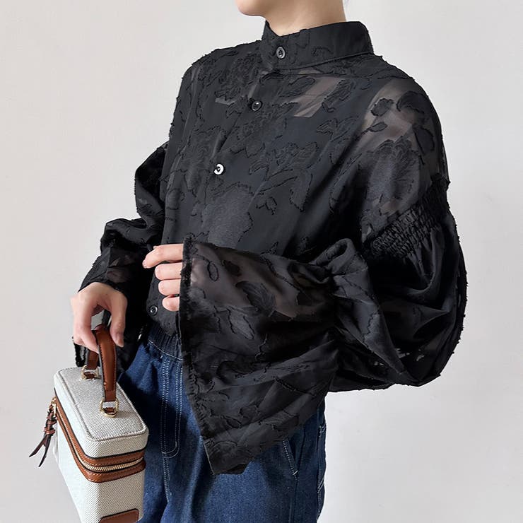 ベルスリーブシアーブラウス | Doux Belle  | 詳細画像18 