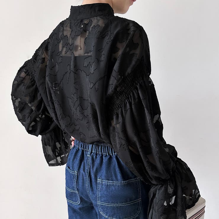 ベルスリーブシアーブラウス | Doux Belle  | 詳細画像20 