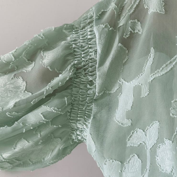 ベルスリーブシアーブラウス | Doux Belle  | 詳細画像22 