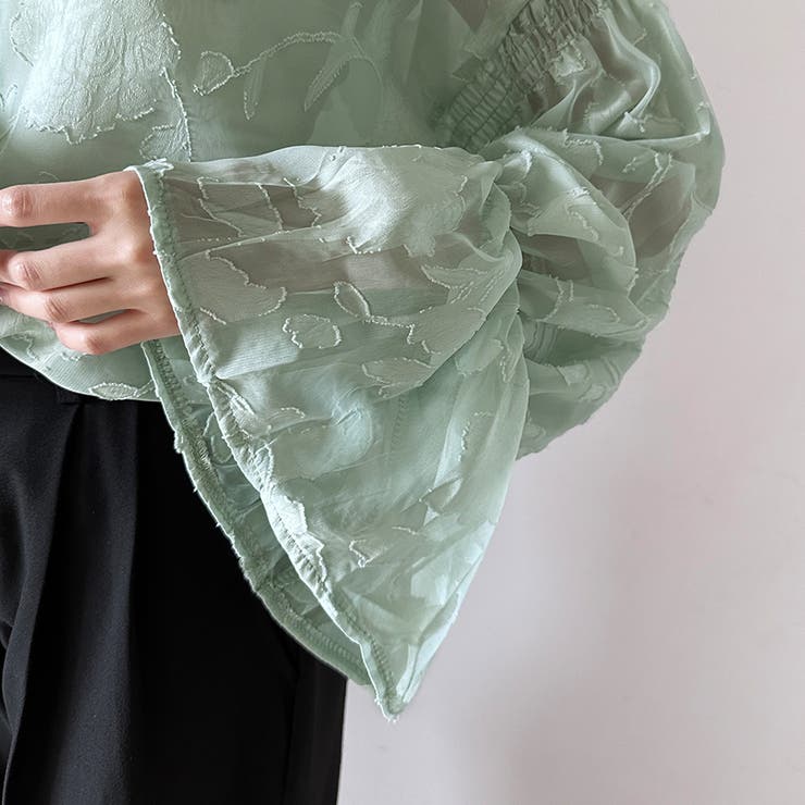 ベルスリーブシアーブラウス | Doux Belle  | 詳細画像23 