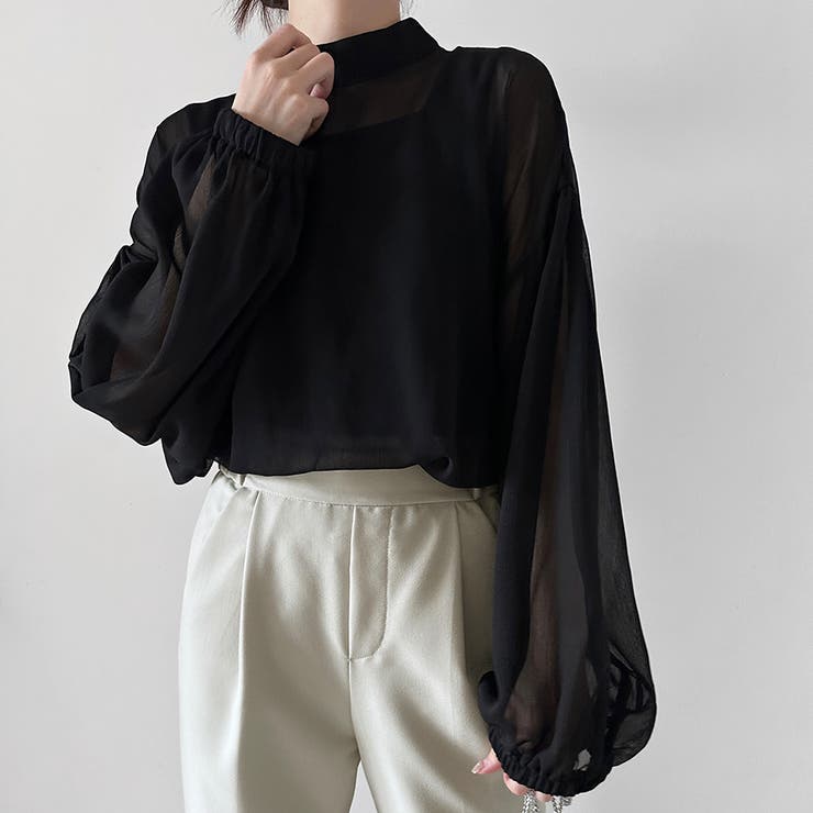 シアーパフブラウス | Doux Belle  | 詳細画像13 