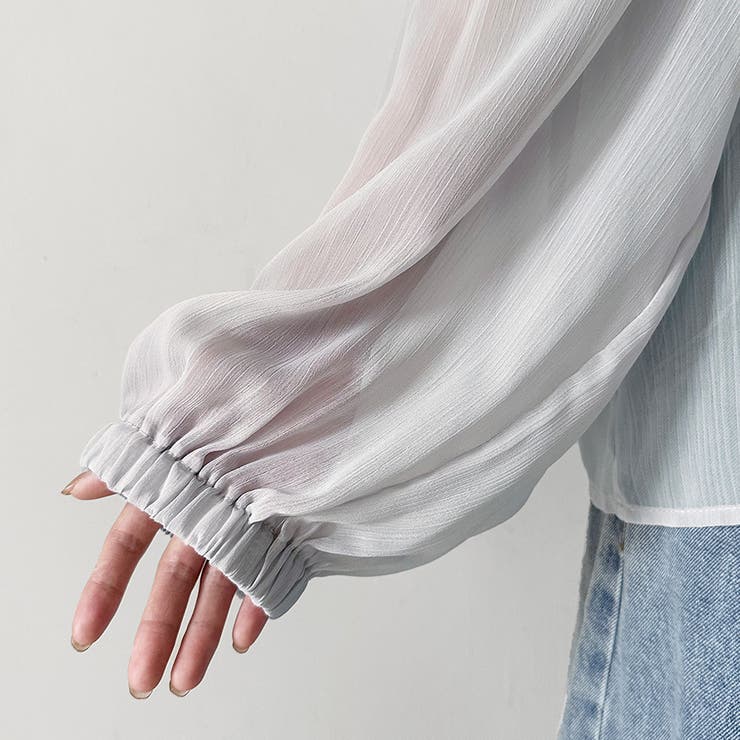 シアーパフブラウス | Doux Belle  | 詳細画像20 