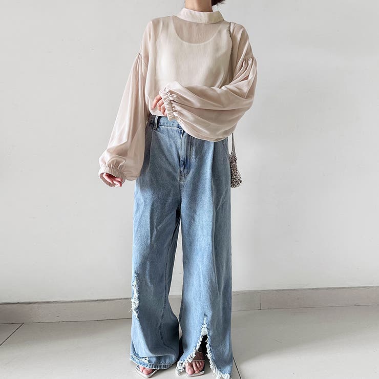 シアーパフブラウス | Doux Belle  | 詳細画像4 