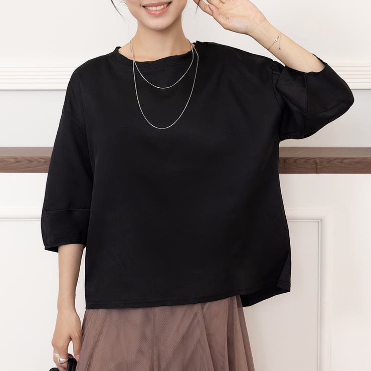 七分袖ボリュームスリーブカットソー | Doux Belle  | 詳細画像11 