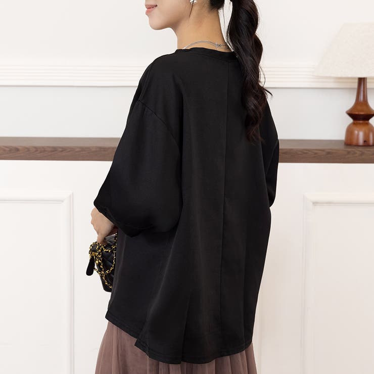 七分袖ボリュームスリーブカットソー | Doux Belle  | 詳細画像14 